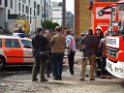 Einsatz Hoehenretter Koeln 2 Personen hingen in Gondel fest P106